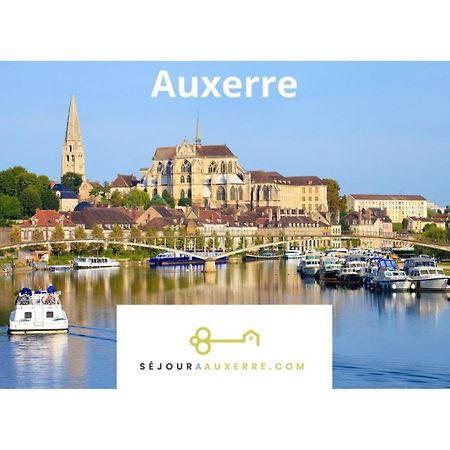Le Repere Des Sommeliers - Sejour A Auxerre Apartment Luaran gambar