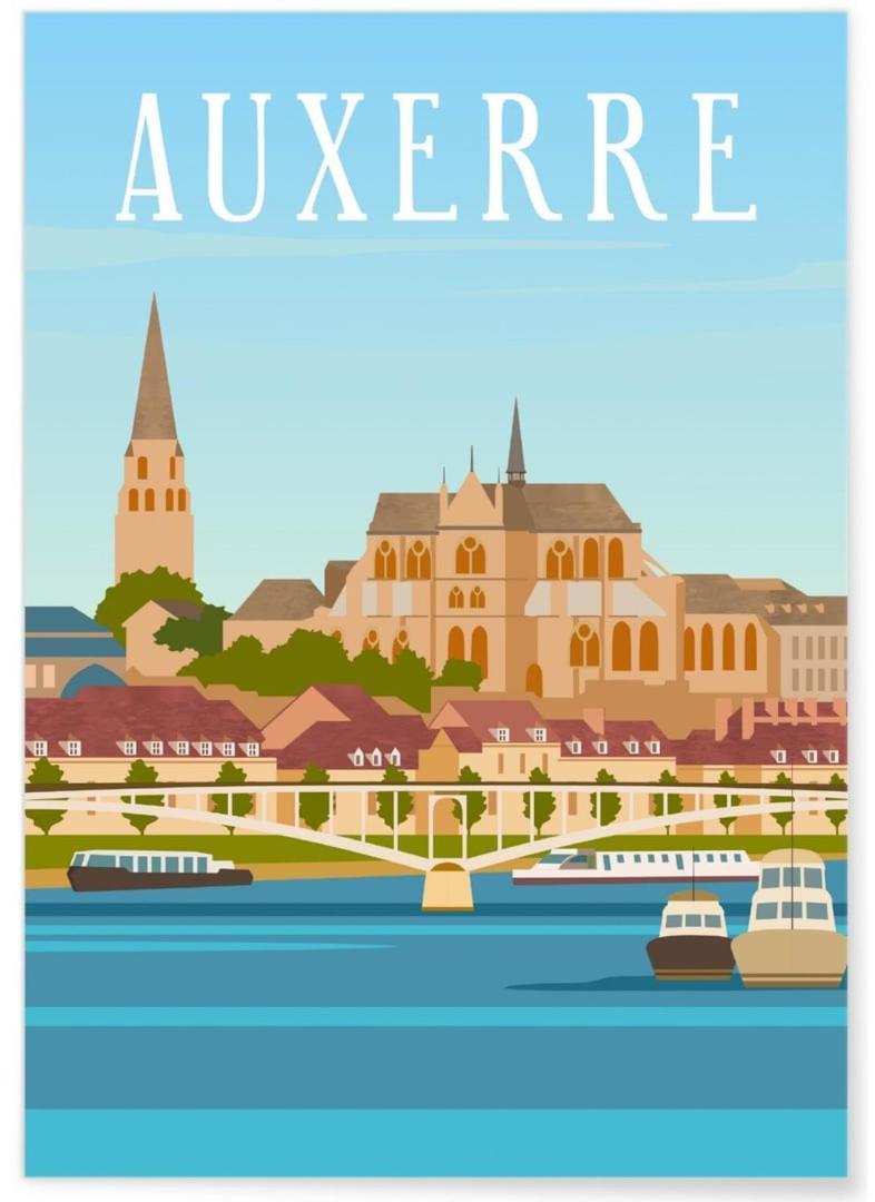 Le Repere Des Sommeliers - Sejour A Auxerre Apartment Luaran gambar