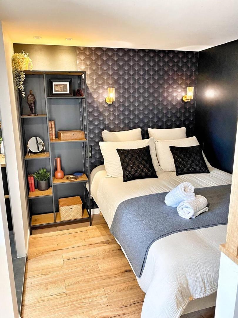 Le Repere Des Sommeliers - Sejour A Auxerre Apartment Luaran gambar